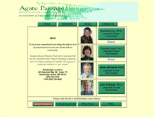 Tablet Screenshot of agatepassage.com